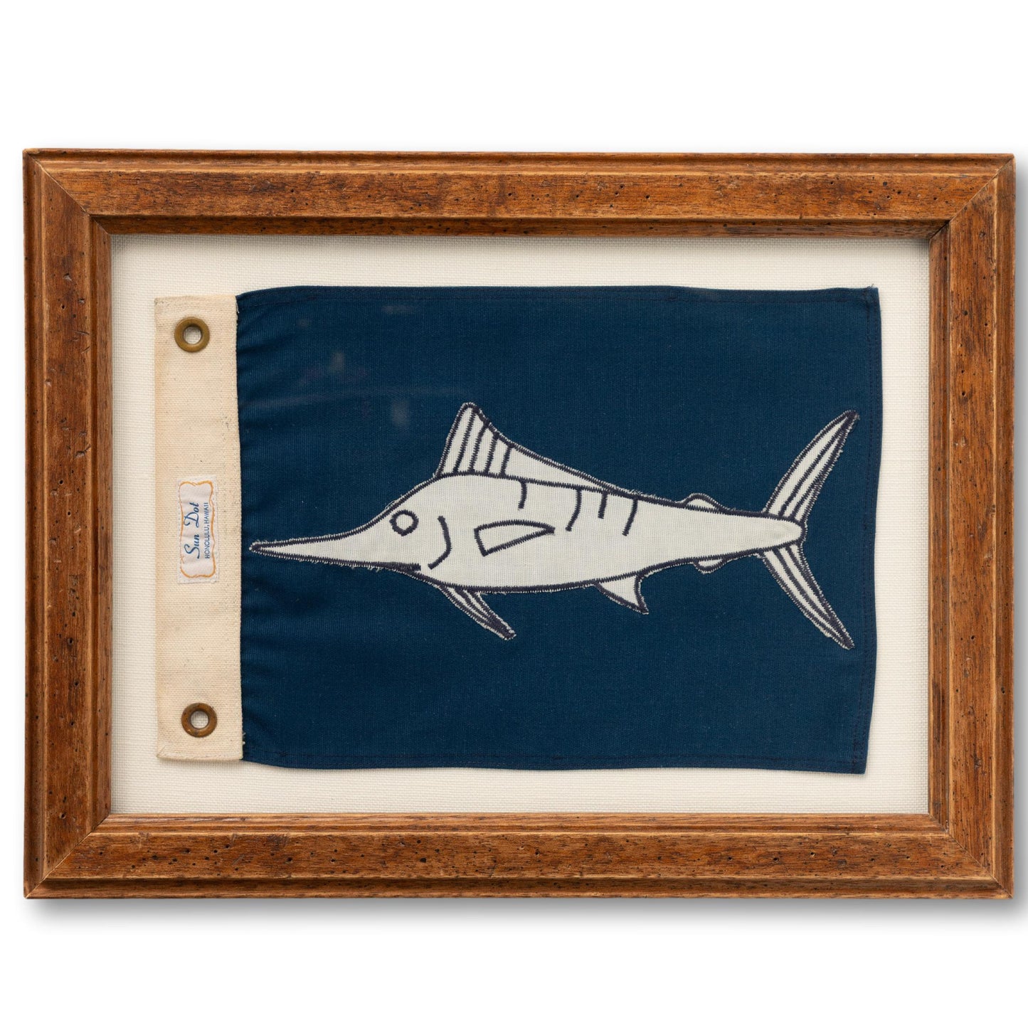 Medium Framed Marlin Flag