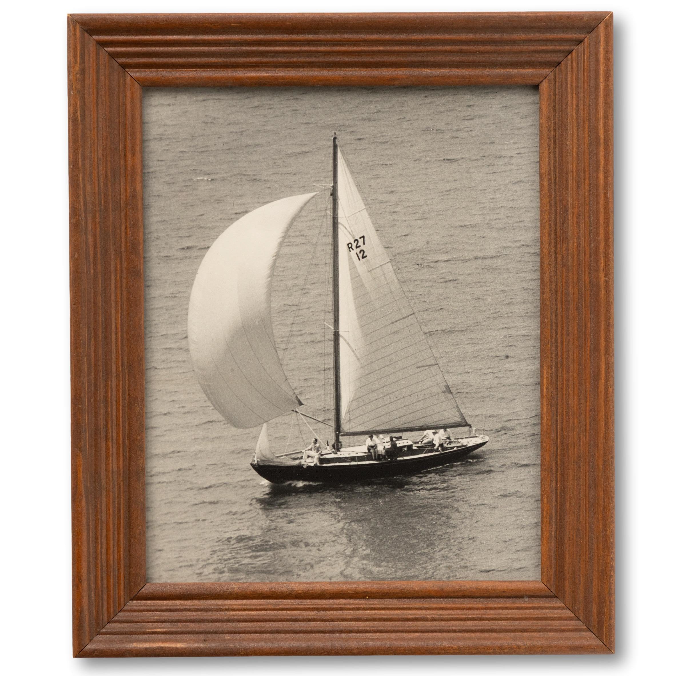 Framed Sailing Photo – Seacraft Vintage