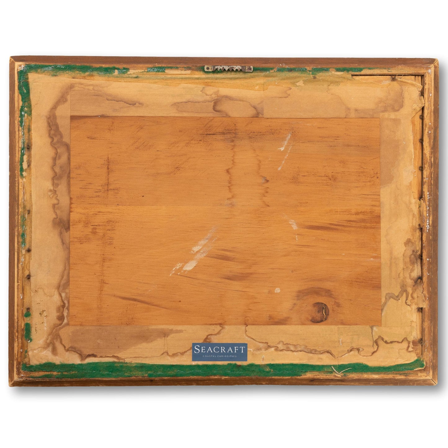 Framed Wood Nantucket Map