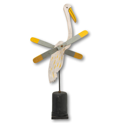 Tall Pelican Whirligig