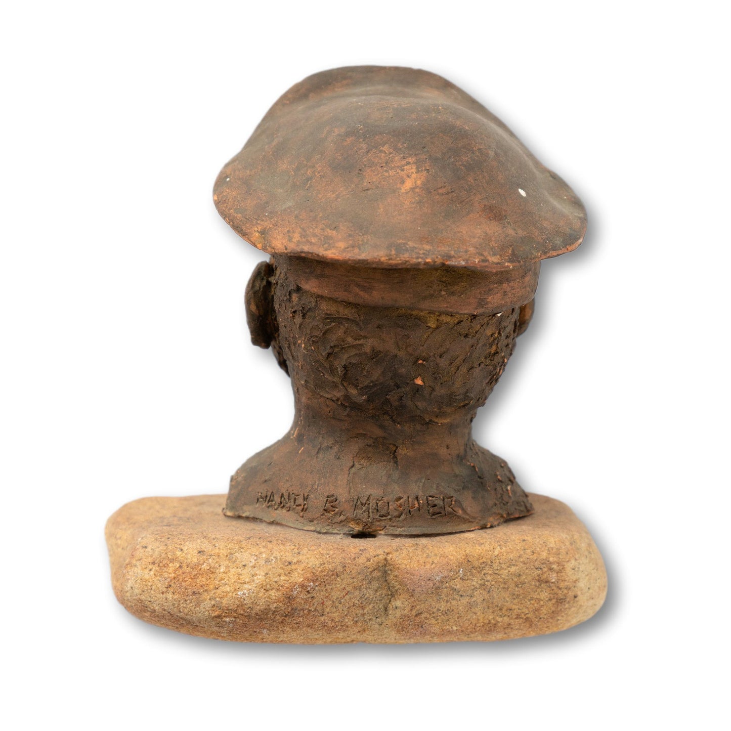 Sailor Bust on Stone Base