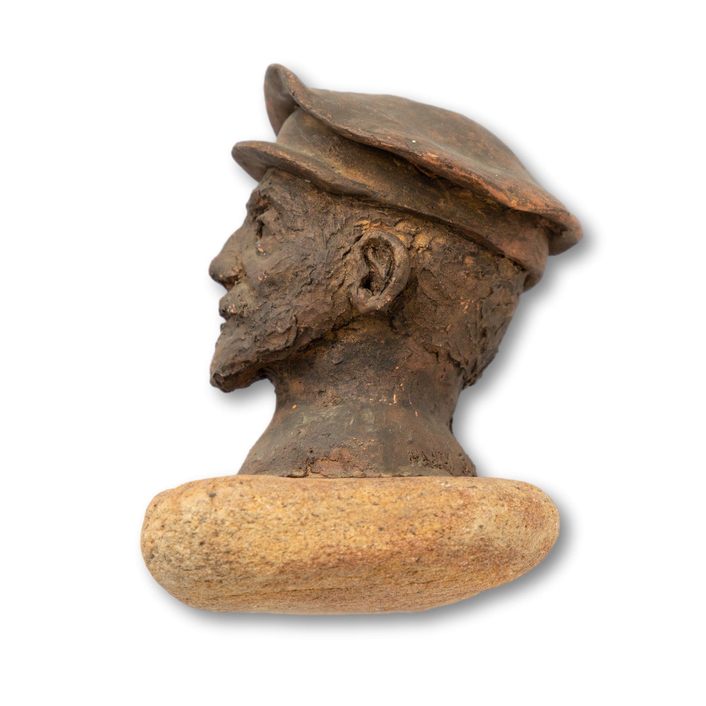 Sailor Bust on Stone Base