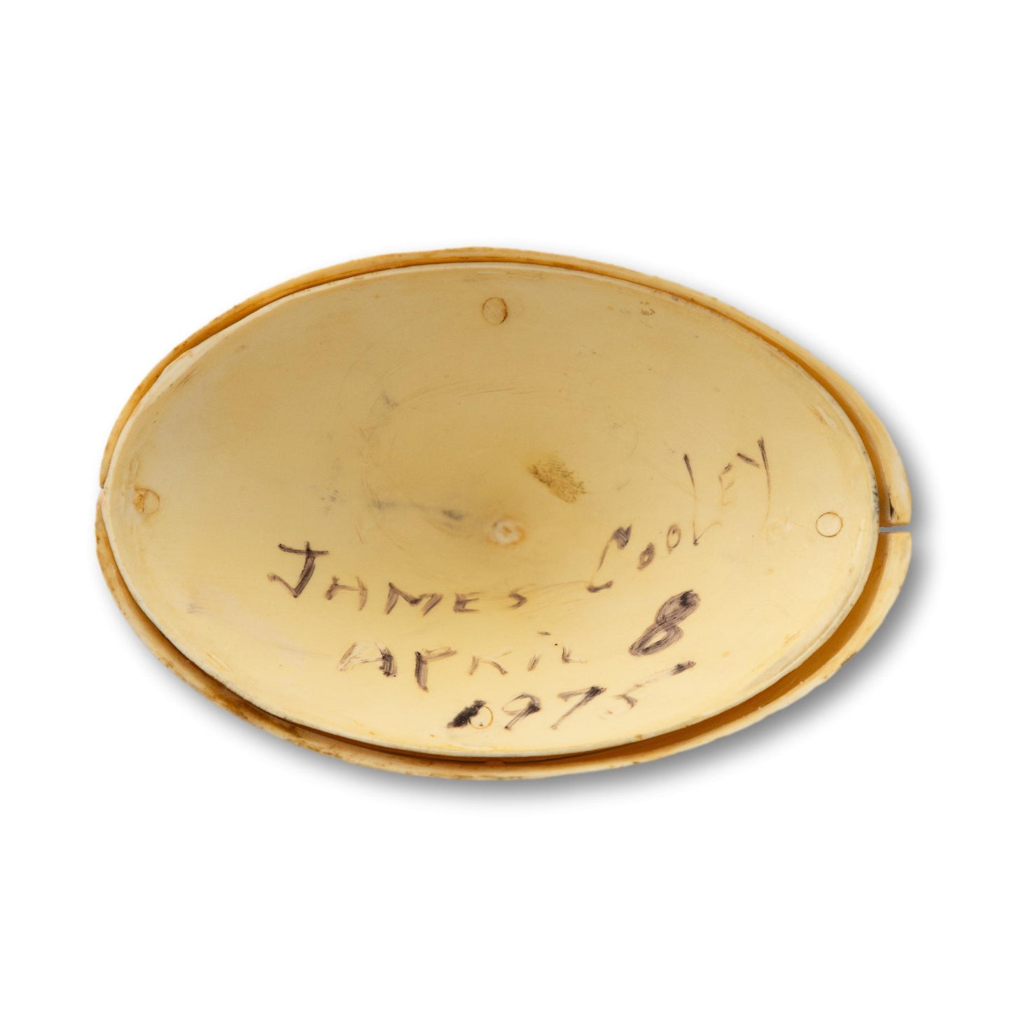 Scrimshaw Resin Whale Tooth