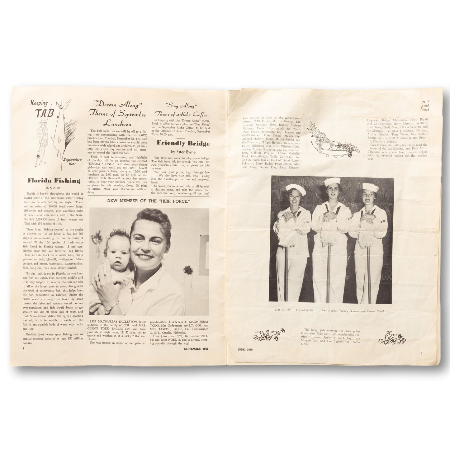 1961 "Keeping Tab" Magazine