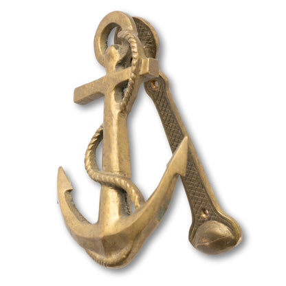 Anchor Door Knocker w/ Rope