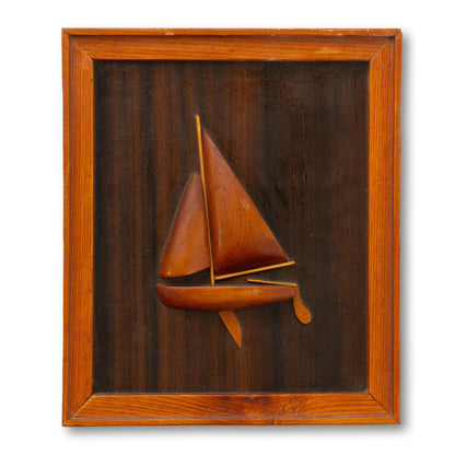 Pair of Framed Sailboats