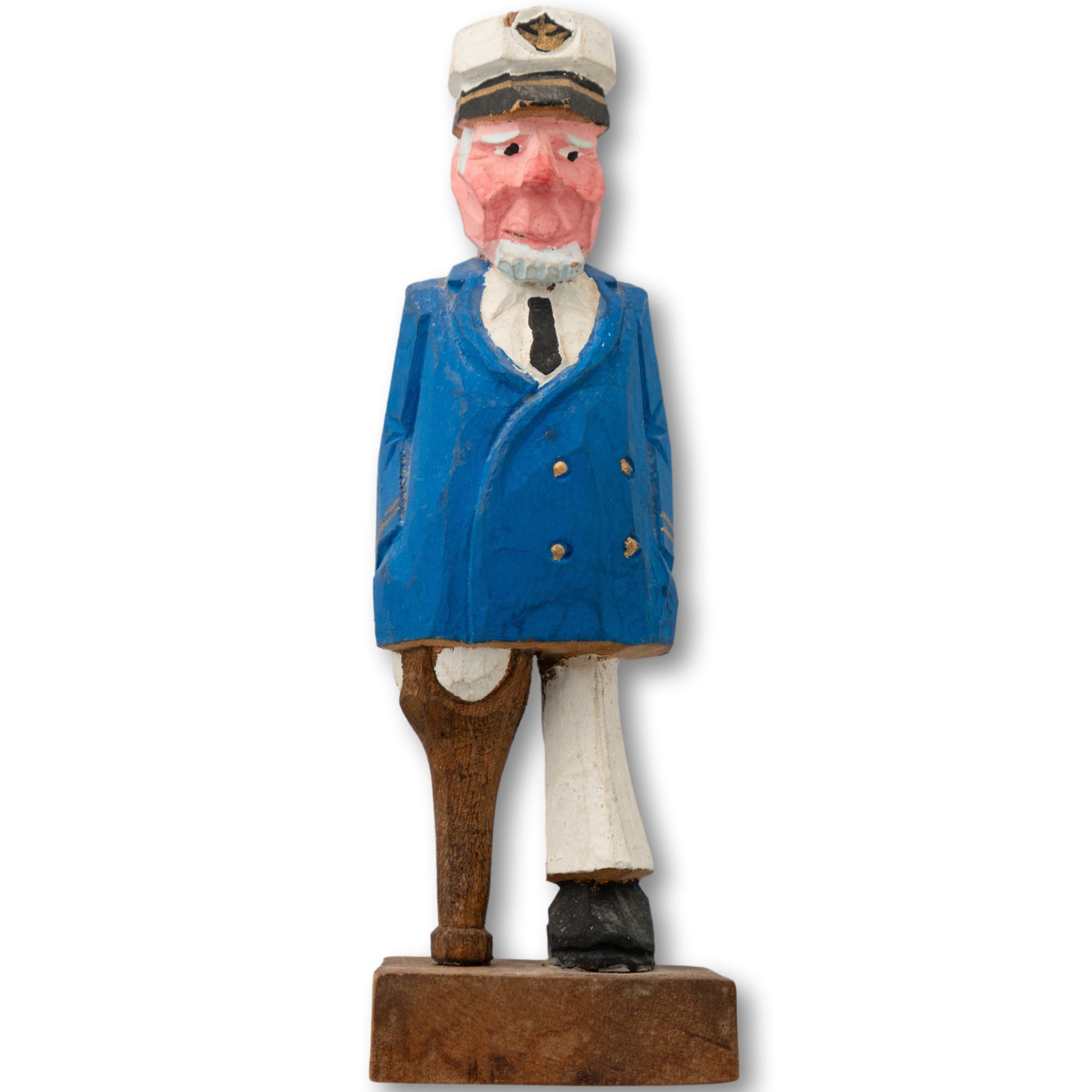 Hand-Carved Captain – Seacraft Vintage