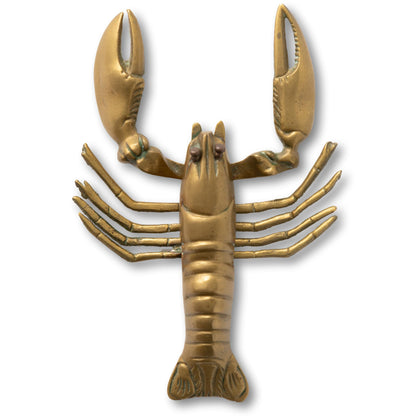 7.5" Brass Lobster