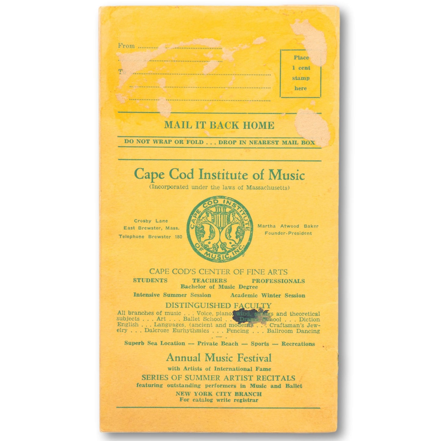 Cape Cod Visitor Guide with Map