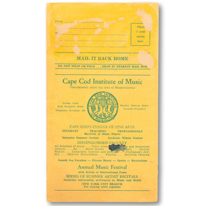 Cape Cod Visitor Guide with Map