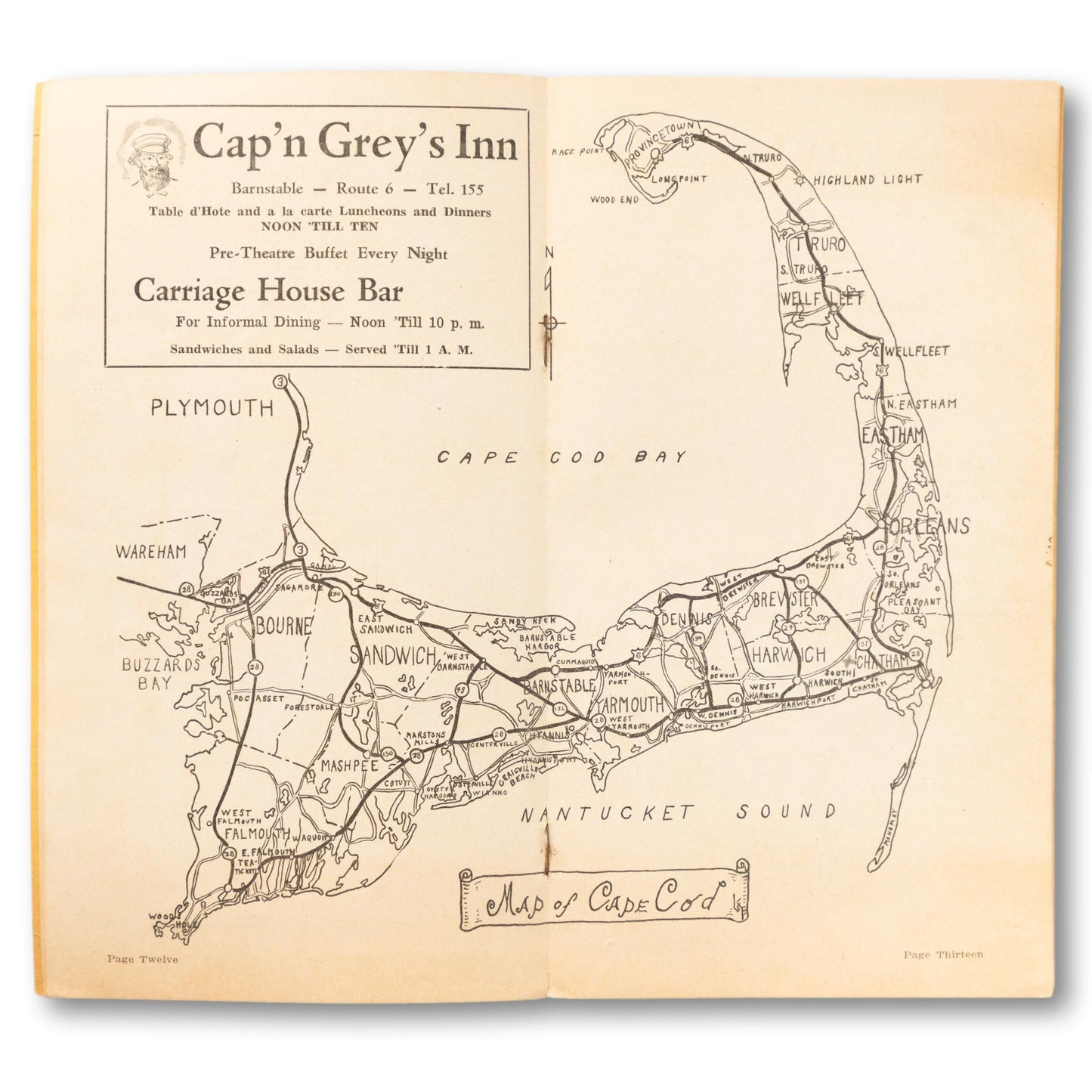 Cape Cod Visitor Guide with Map