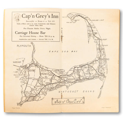 Cape Cod Visitor Guide with Map