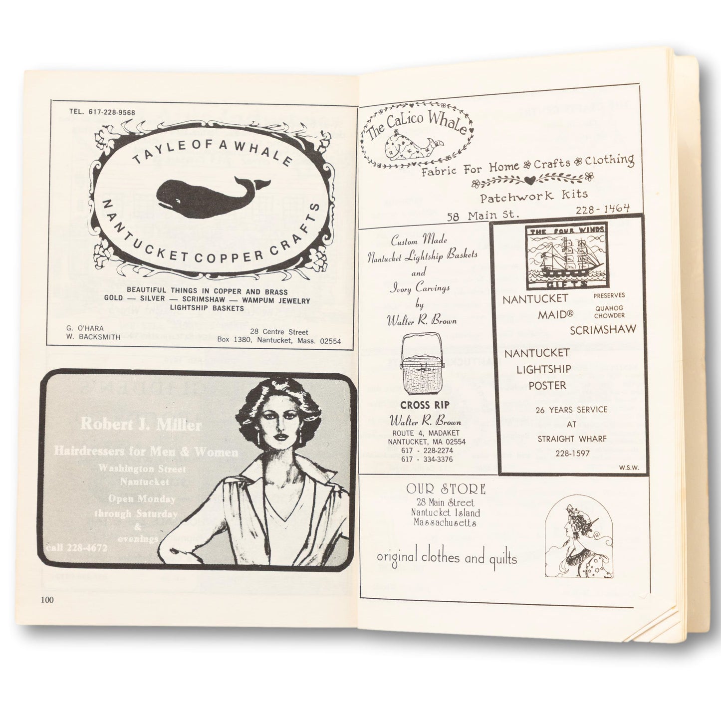 1960s Nantucket Chamber of Commerce Guide Book