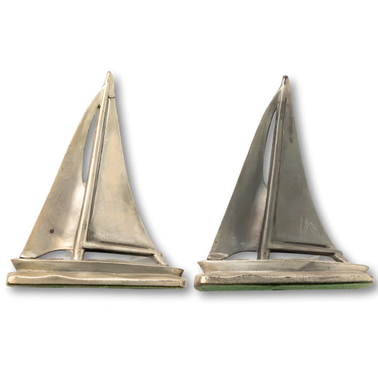 Racing Yacht Bookends