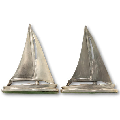 Racing Yacht Bookends