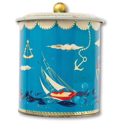 Nautical Tin w/ Lid