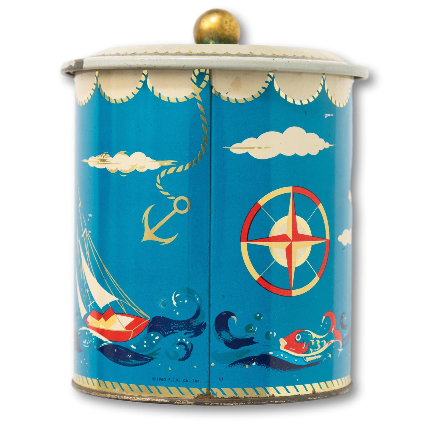 Nautical Tin w/ Lid
