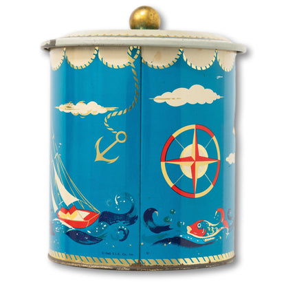 Nautical Tin w/ Lid