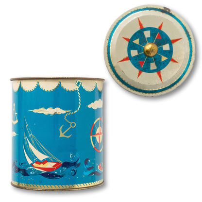 Nautical Tin w/ Lid