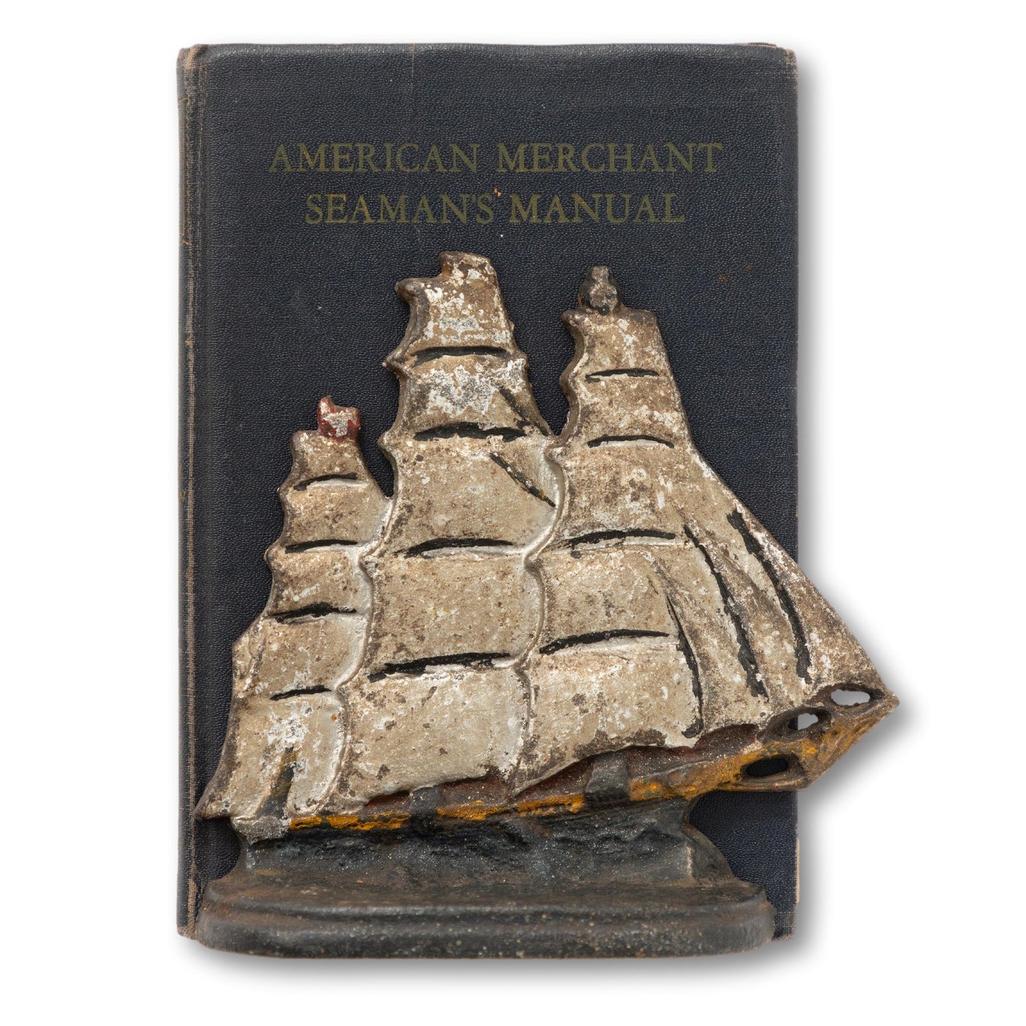 Cast Iron Ship Bookends