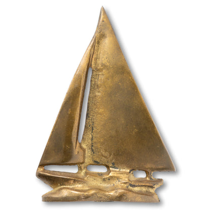 Brass Sailboat Paper Weight