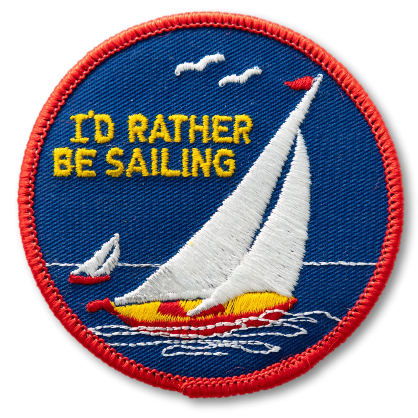 "I'd Rather Be Sailing" Patch