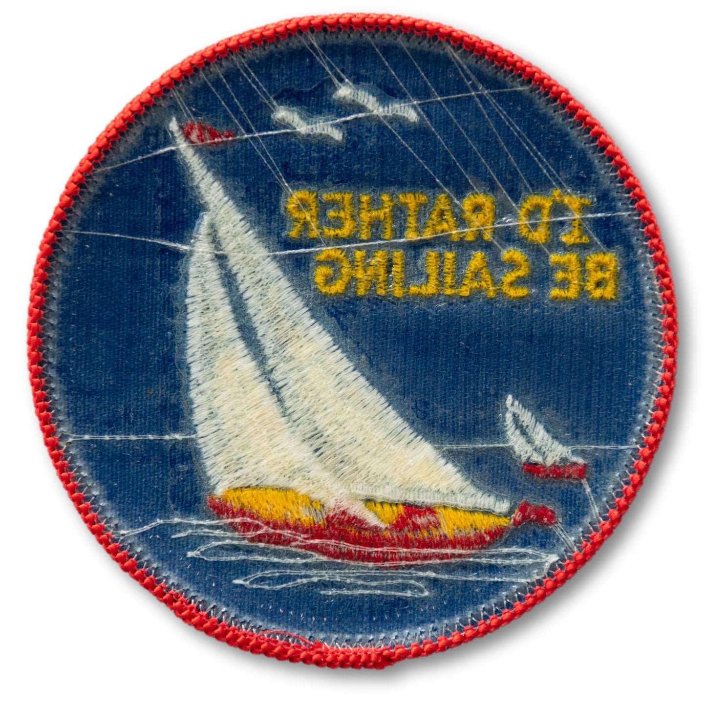 "I'd Rather Be Sailing" Patch