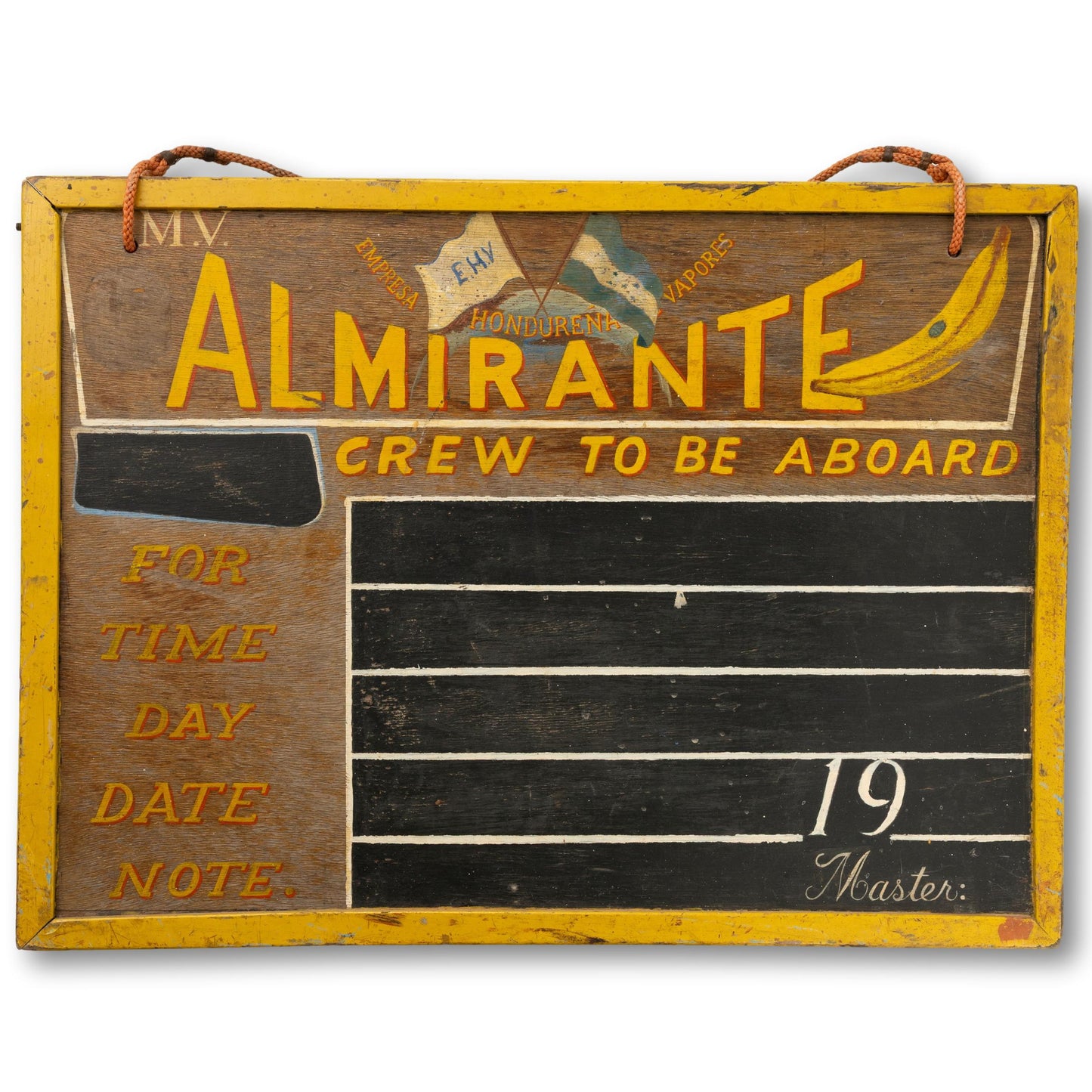 Hand-Painted "Shore Leave" Sign