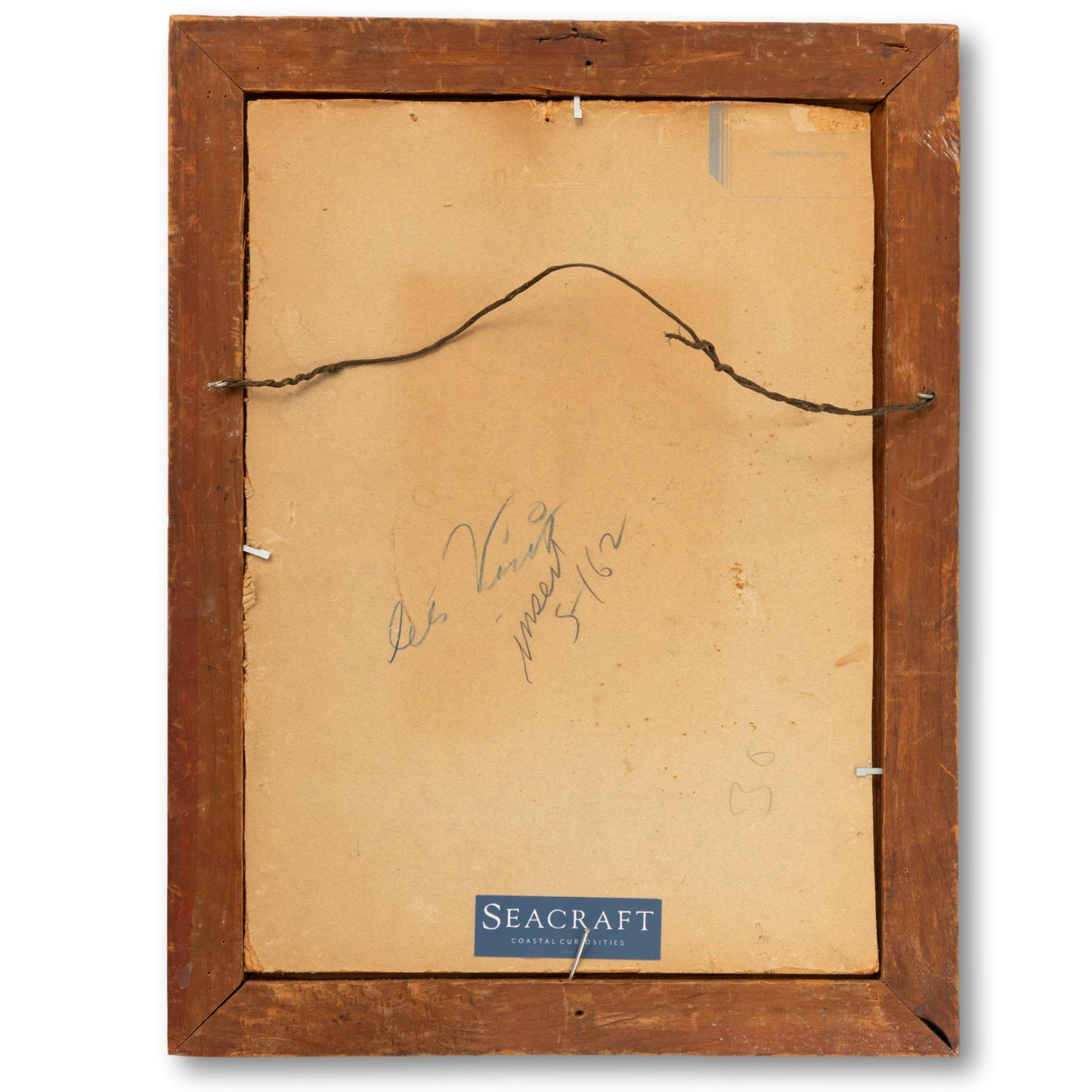 "A Conversation on the Pier" Original Watercolor