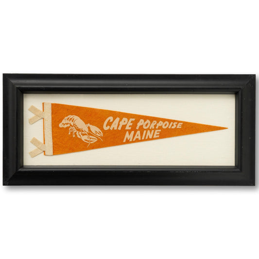 Framed Cape Porpoise Pennant