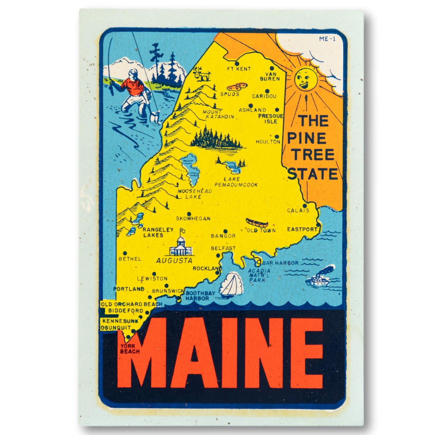 State of Maine Decal