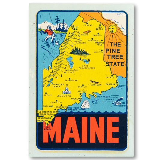 State of Maine Decal
