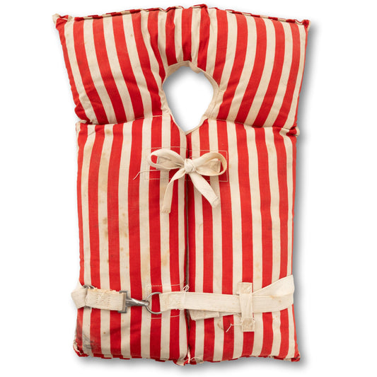 Red & White Stripe Life Vest