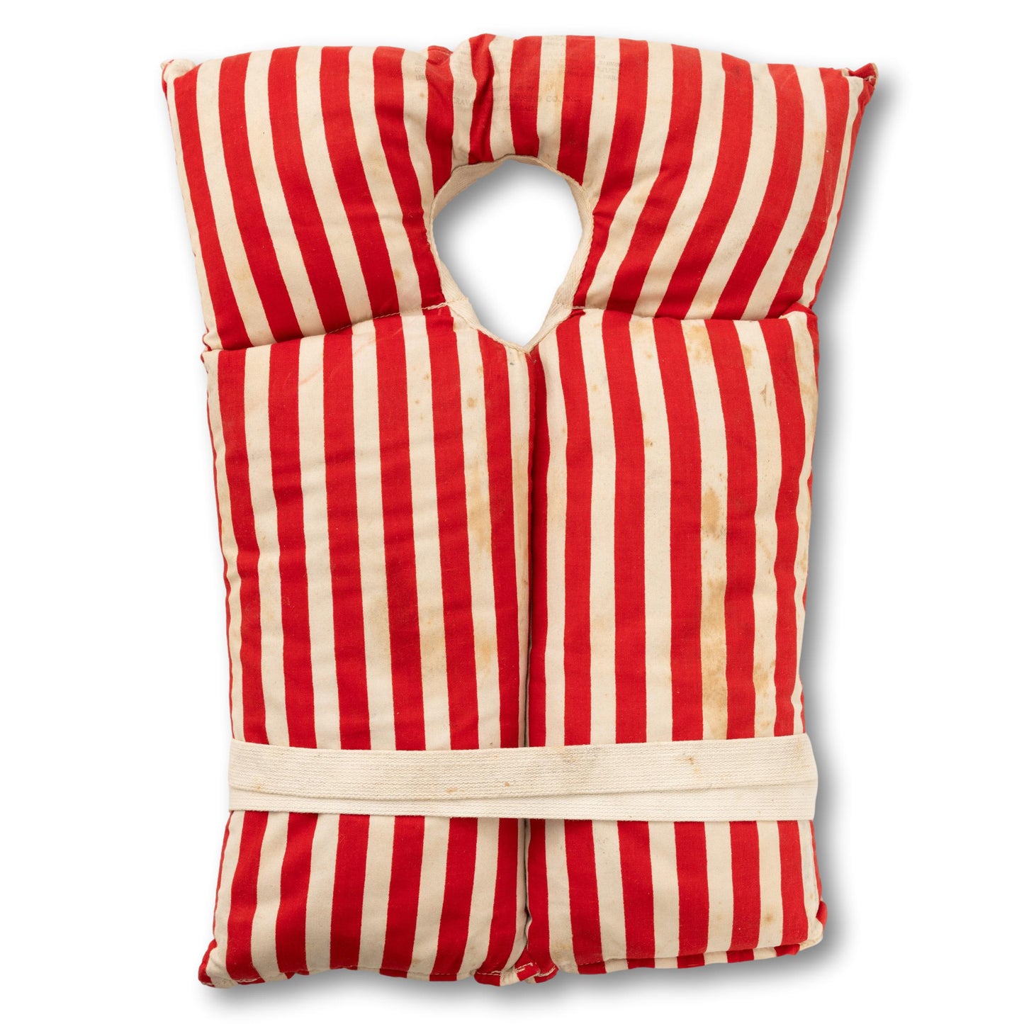 Red & White Stripe Life Vest
