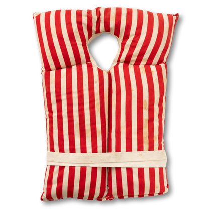 Red & White Stripe Life Vest