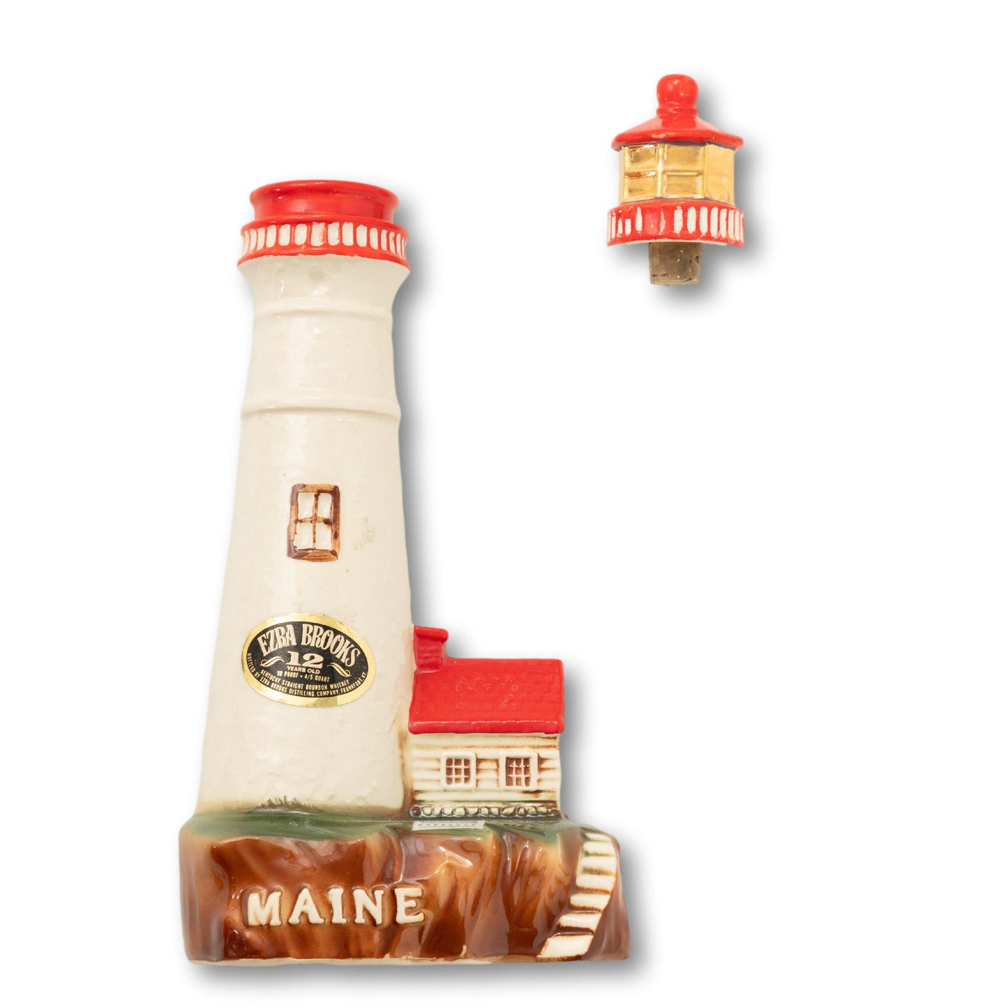 Maine Lighthouse Bourbon Bottle