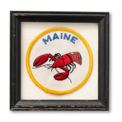 Framed Maine Patch