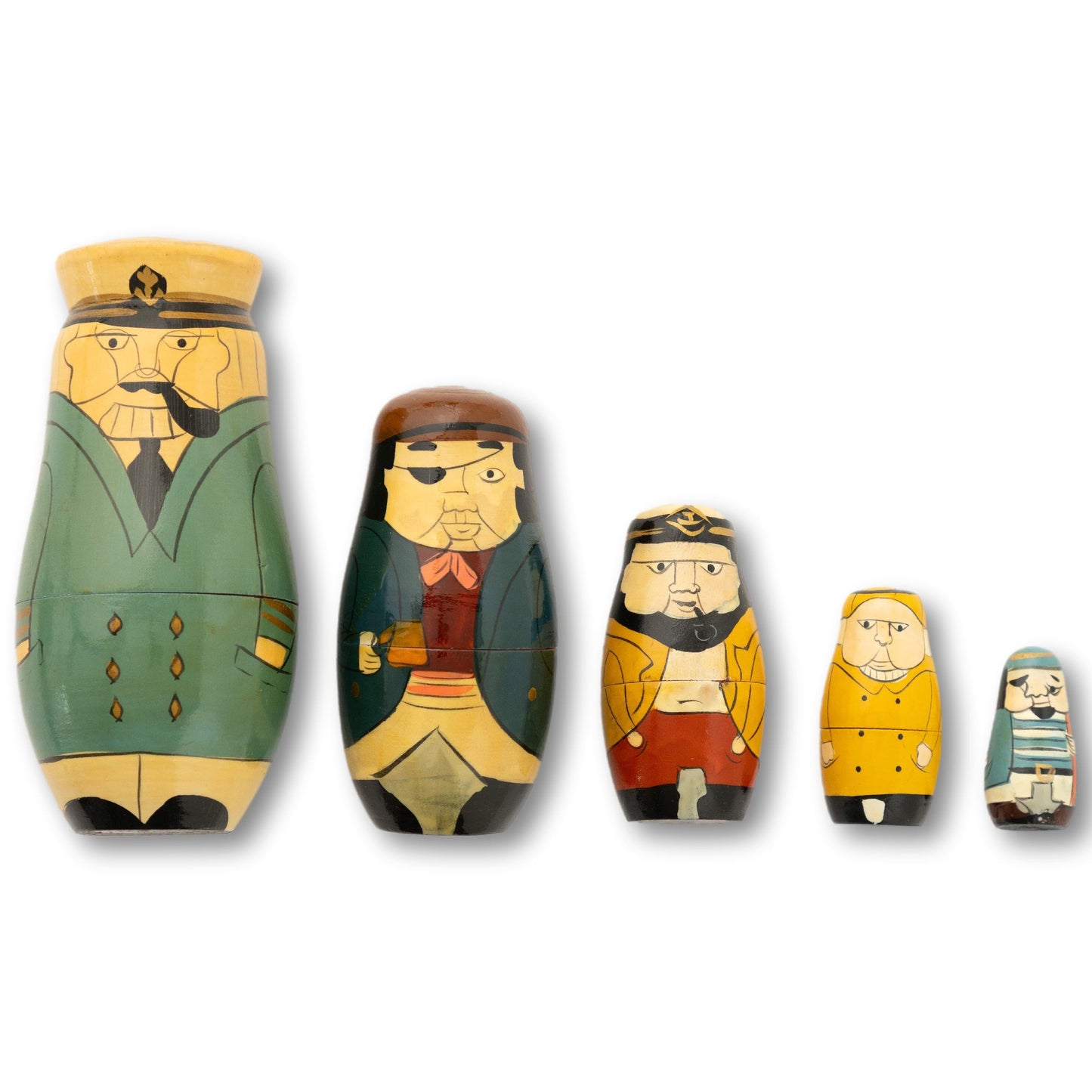 Nautical Nesting Dolls