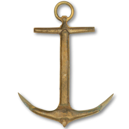 XL Brass Anchor Wall-Mount