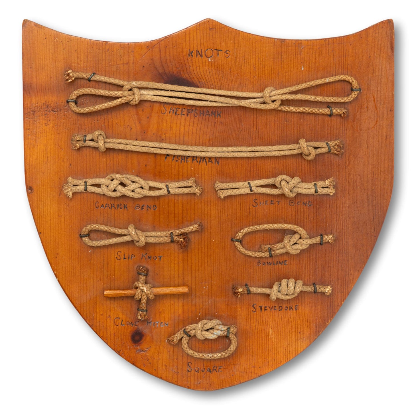 Shield-Backed Knot Board