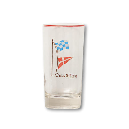 Signal Flag Bar Glasses, Set of 4