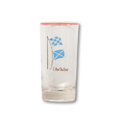 Signal Flag Bar Glasses, Set of 4