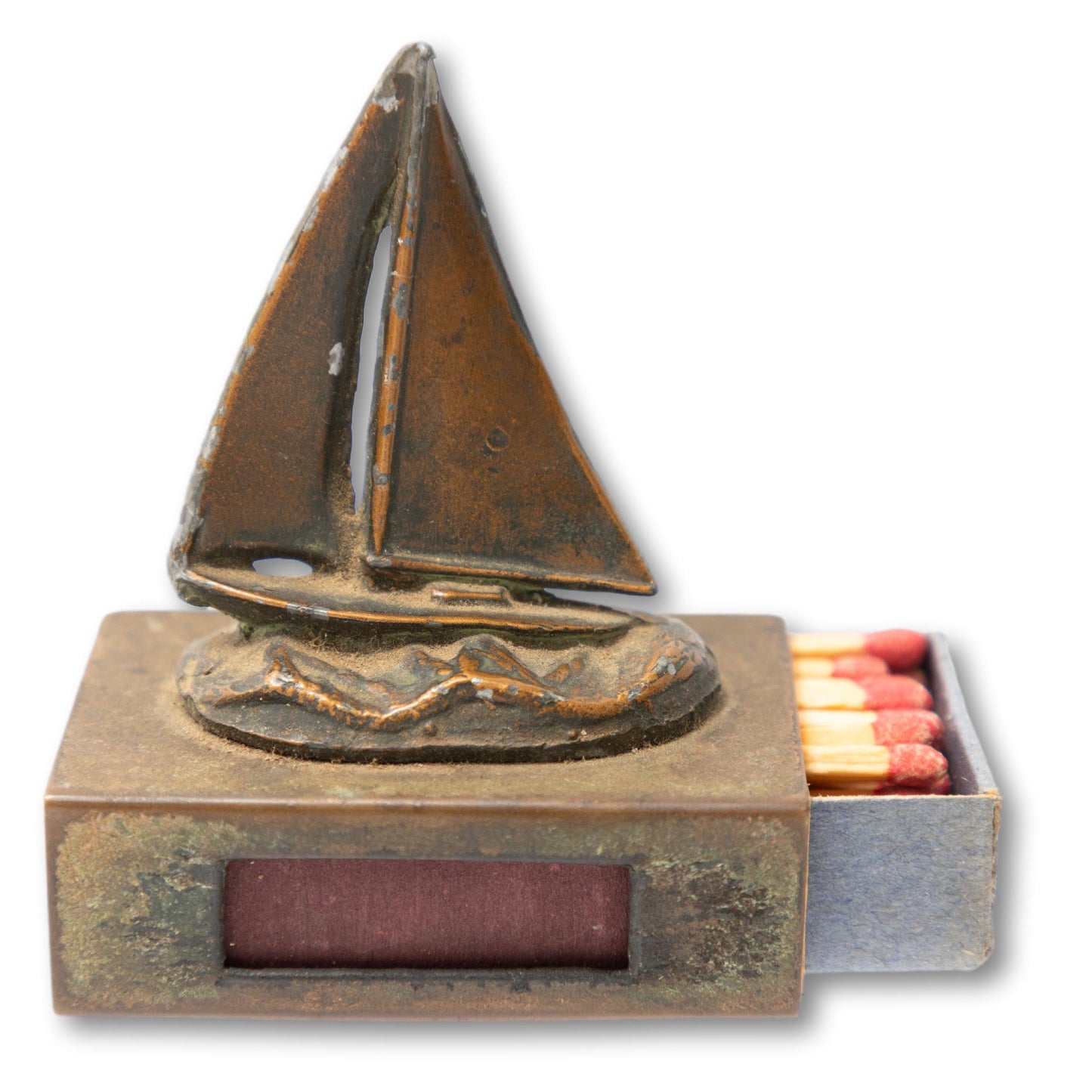 Sailboat Matchbox Holder