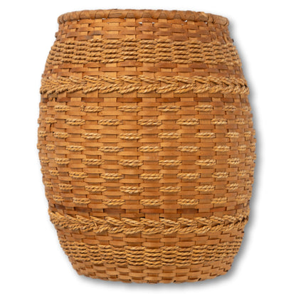 Hand-Woven Basket / Wastebin
