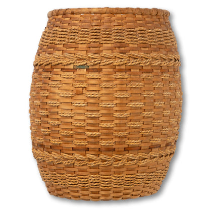 Hand-Woven Basket / Wastebin