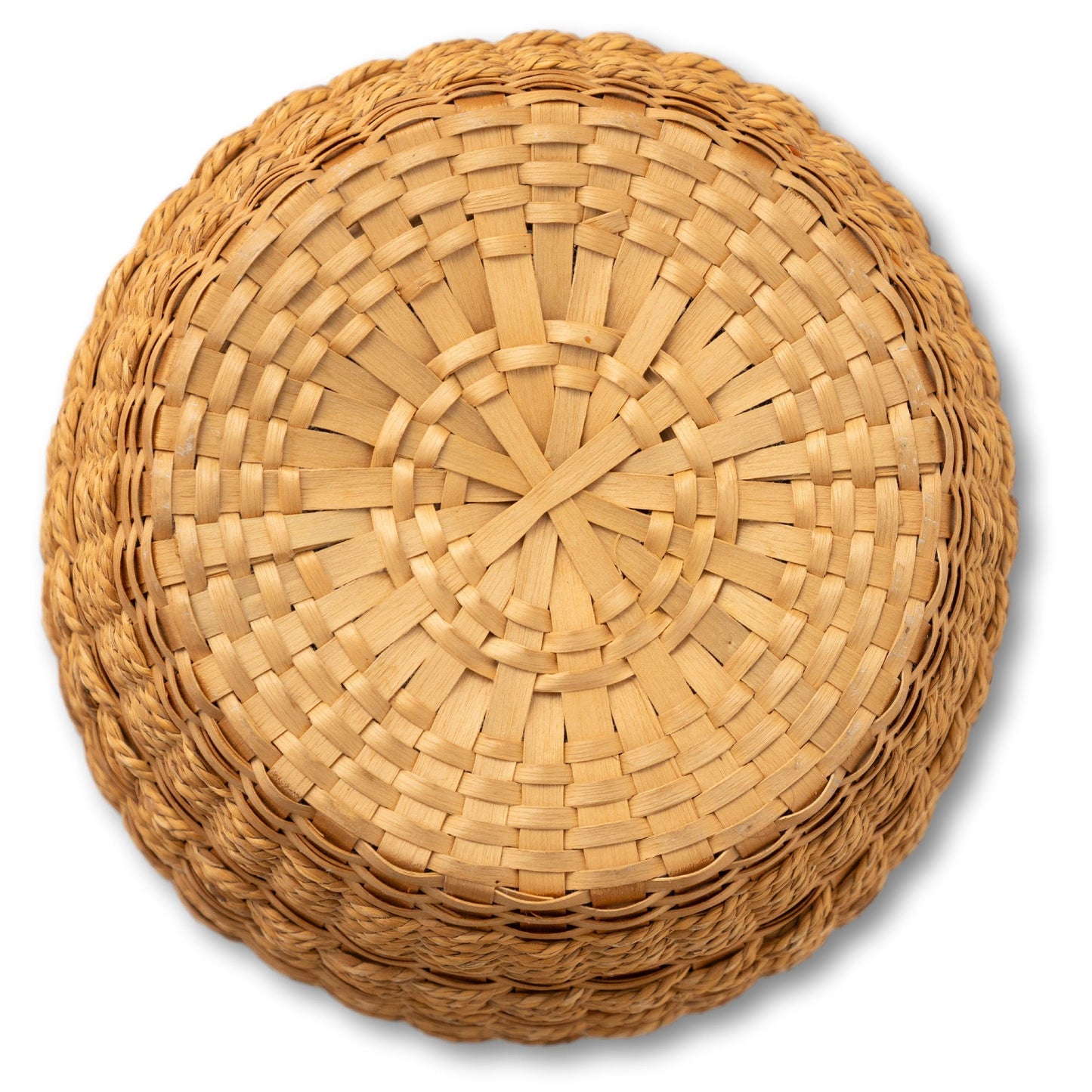 Hand-Woven Basket / Wastebin