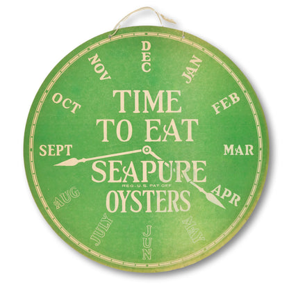 SEAPURE Oysters Sign