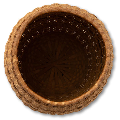 Hand-Woven Basket / Wastebin