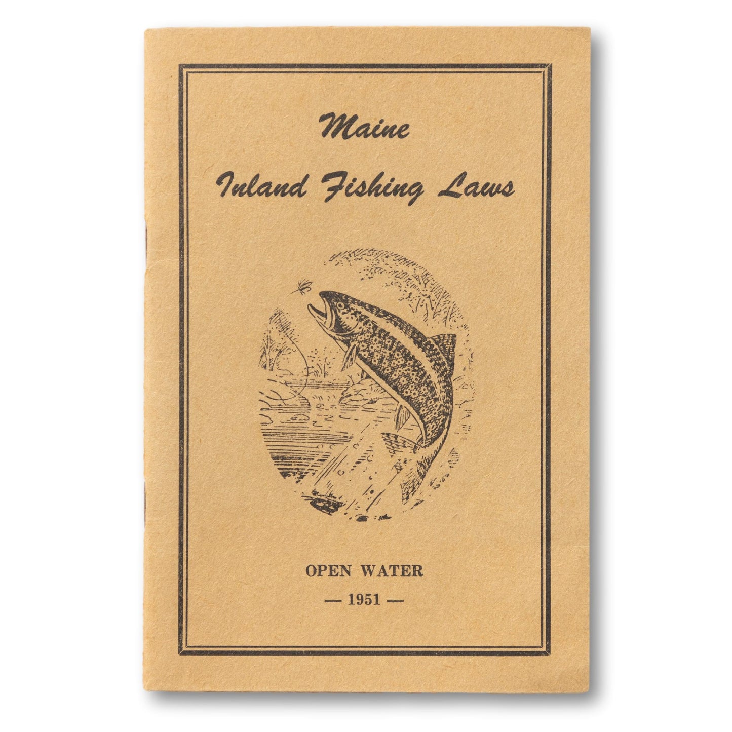 "Maine Inland Fishing Laws" Pamphlet