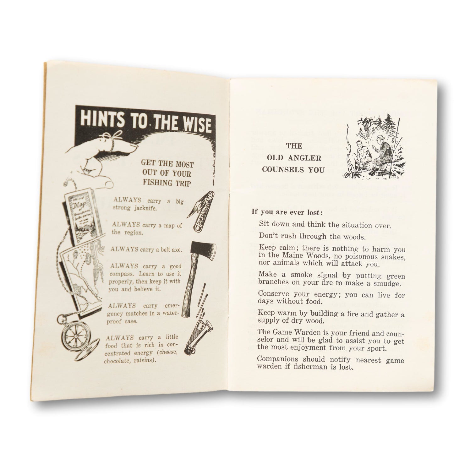 "Maine Inland Fishing Laws" Pamphlet